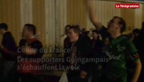 Coupe de France. Les supporters Guingampais s'échauffent la voix