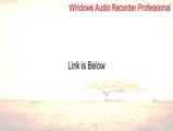 Windows Audio Recorder Professional Crack (Download Now 2015)