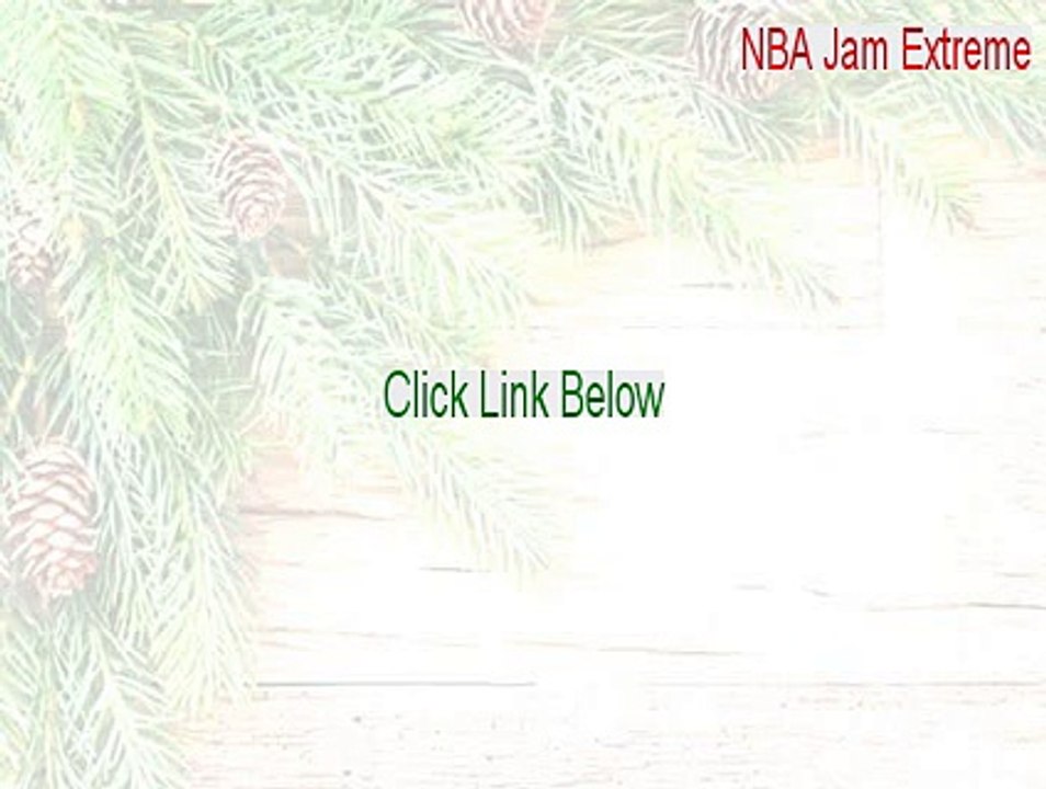 NBA Jam Extreme Cracked - nba jam extreme pc