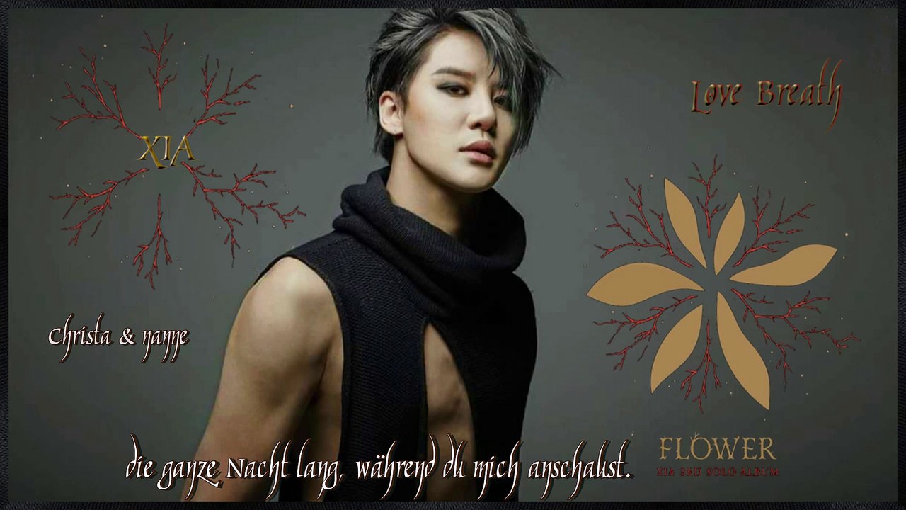 XIA Junsu - Love Breath k-pop [german Sub] 3rd Solo Album FLOWER