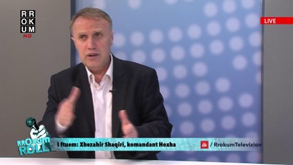 RROKUM ROLL - Xhezahir Shaqiri: Ali Ahmeti ka gisht n'vrasjen e Harun Aliut