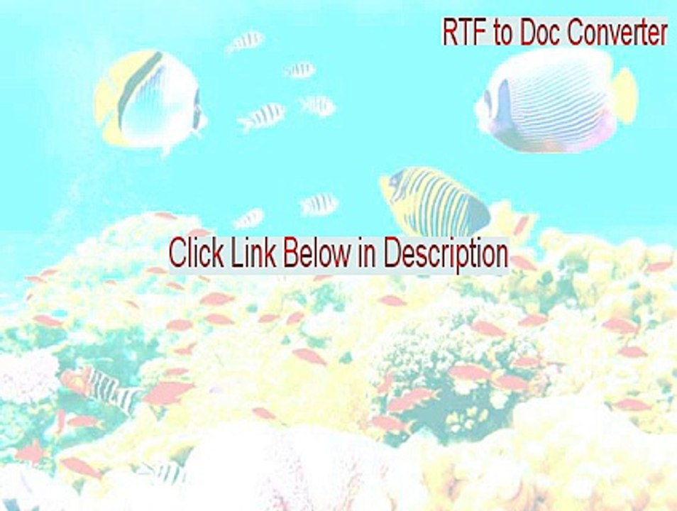 RTF to Doc Converter Full [Instant Download 2015]