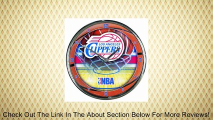 NBA Los Angeles Clippers Chrome Clock Review