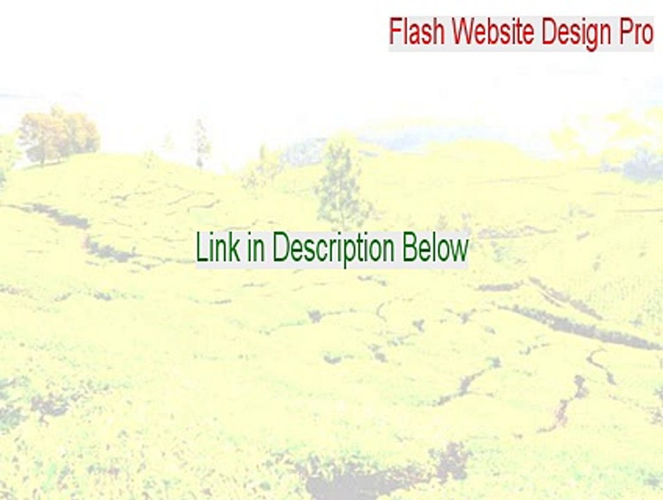 Flash Website Design Pro Keygen - Legit Download 2015