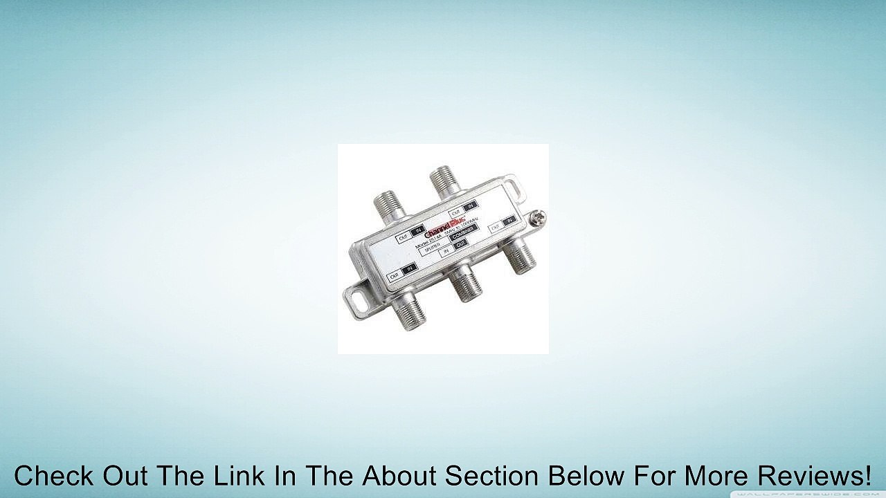 CHANNEL PLUS 2514 DC + IR Passing 4-Way Splitter/Combiner (CHANNEL PLUS 2514) Review