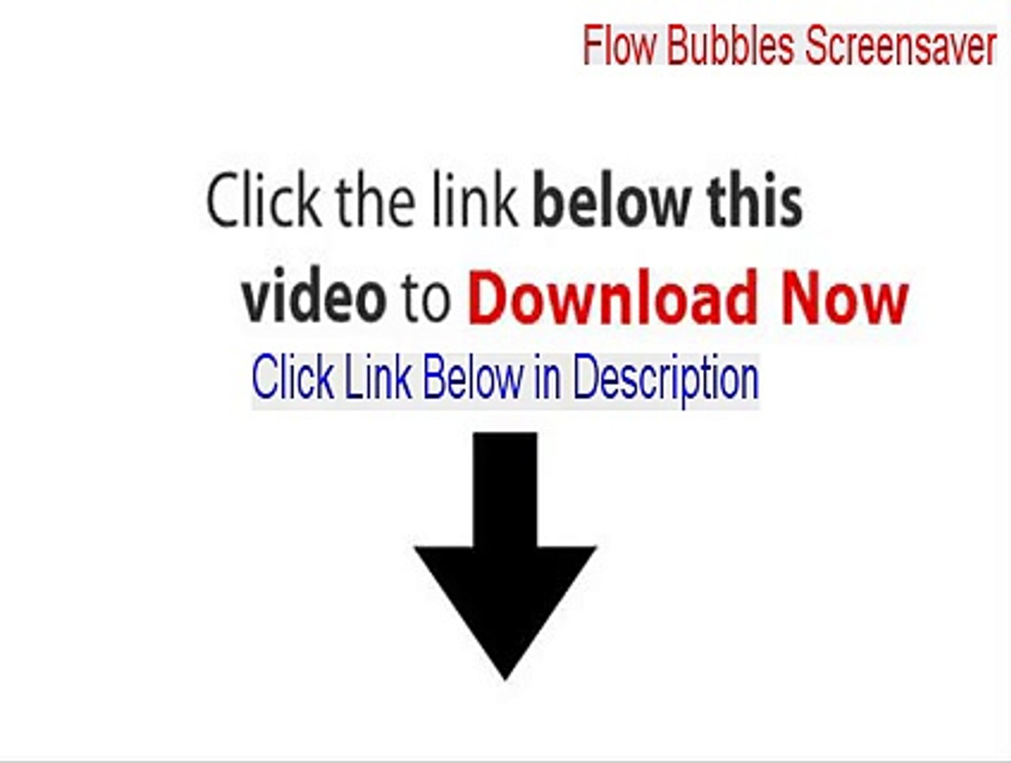 flow bubbles screensaver 3.26
