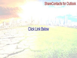 ShareContacts for Outlook Cracked - Download Now [2015]