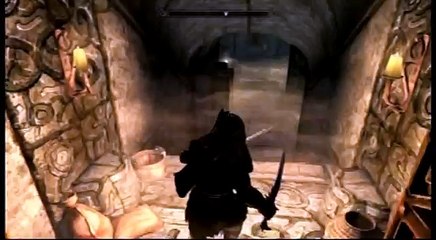 The ElderScrolls V Skyrim (Ps3) Walkthrough (3rd Person Mode) Part 49 Haunted House Trip