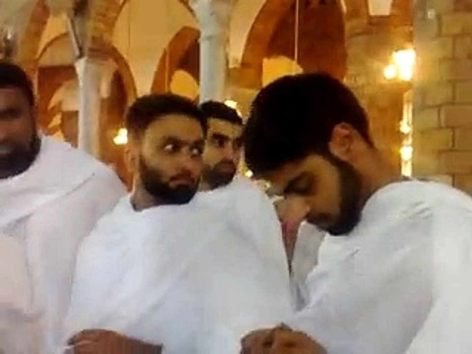Hajj with Pir Saqib Shaami sahib.( Pir Sahib leading Salah in Haram e makkah shareef).Part 4
