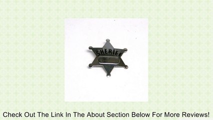 Metal Sheriff's Badges (1 dozen) Review