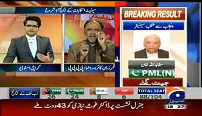 Senate Election Special Transmission On Geo News 6-7 pm - 5th March 2015