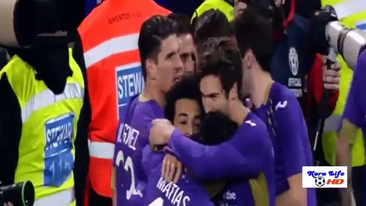 هدف محمد صلاح الثاني ضد يوفنتوس 2-1  فيورنتينا ويوفنتوس 2-1 هدف محمد صلاح في اليوفي HD