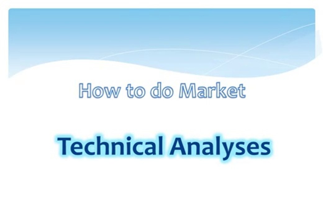 How to do Forex Technical Analyses in Urdu