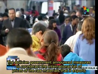 Bolivia increases investment to face fall in commodity prices