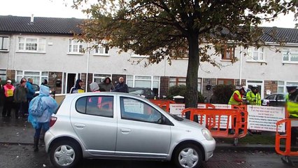 Breaking News : Glow Sticks found in water meter excavation in Donaghmede