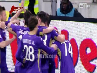 هدفين محمد صلاح فيورنتينا في يوفنتوس 5 مارس 2015