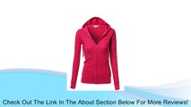 Xpril Women's Basic Lightweight Zip Thermal Hooded Jacket Review