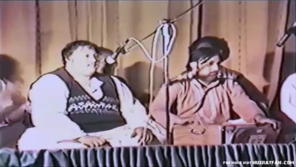 Nusrat Fateh Ali Khan - Singing Sargam