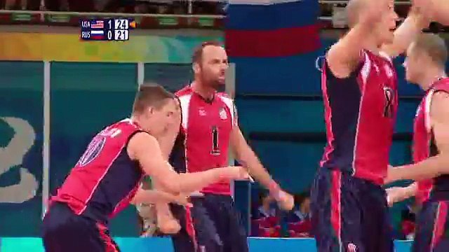 USA vs Russia - Men's Volleyball - Beijing 2008 Summer Olympic Games
