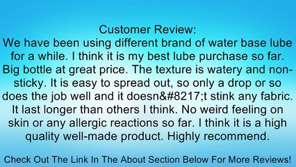 Shibari Intimate Lubricant Water Based Review