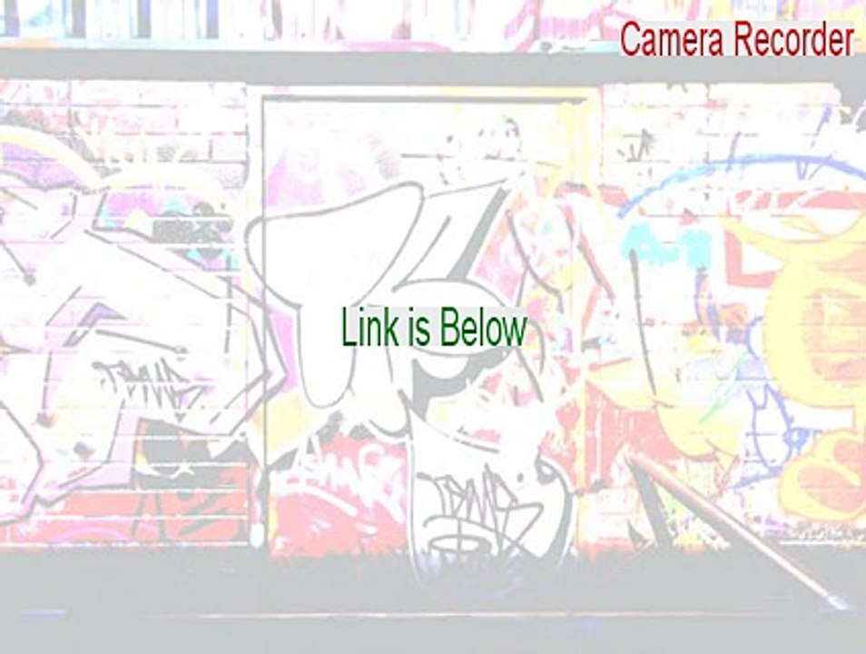 Camera Recorder Full [camera recorder for home]