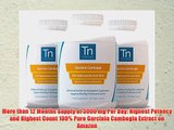 Trusted Nutrients 100% Pure 65% HCA Garcinia Cambogia Extract: 3x 400 Count - 1000mg per Capsule