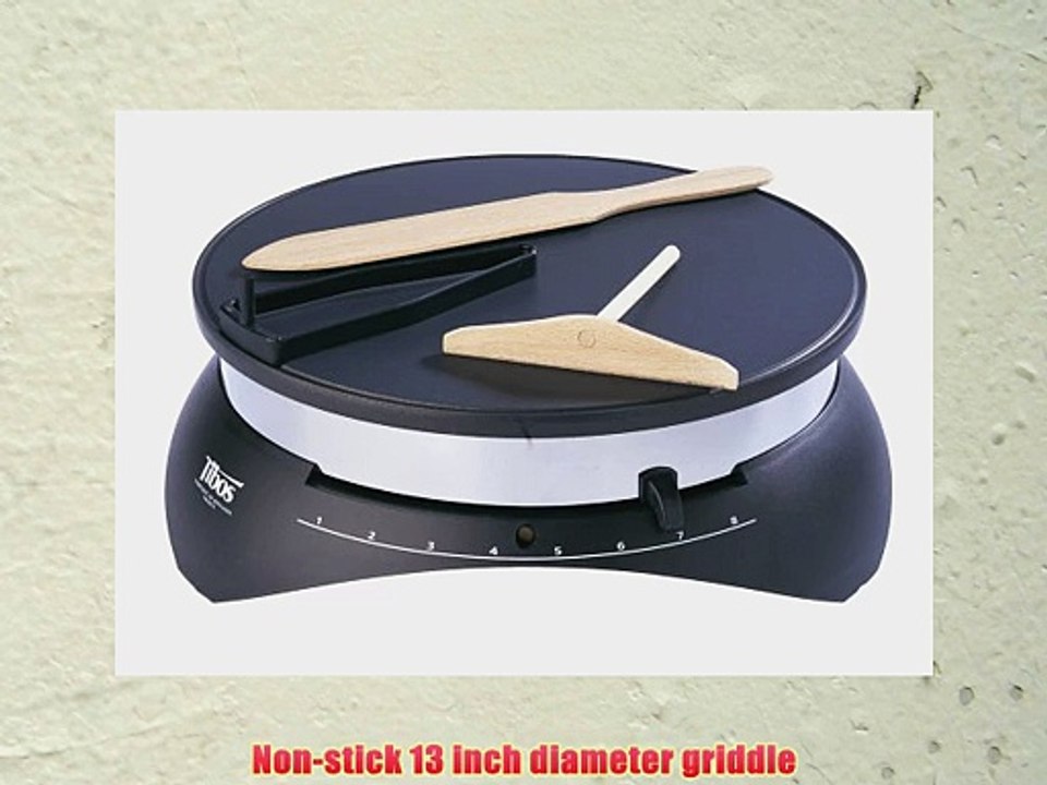 13inch Krampouz Tibos Electric Crepe Maker video Dailymotion
