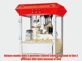 Great Northern Popcorn 6010 Roosevelt Top Antique Style Popcorn Popper Machine 8-Ounce
