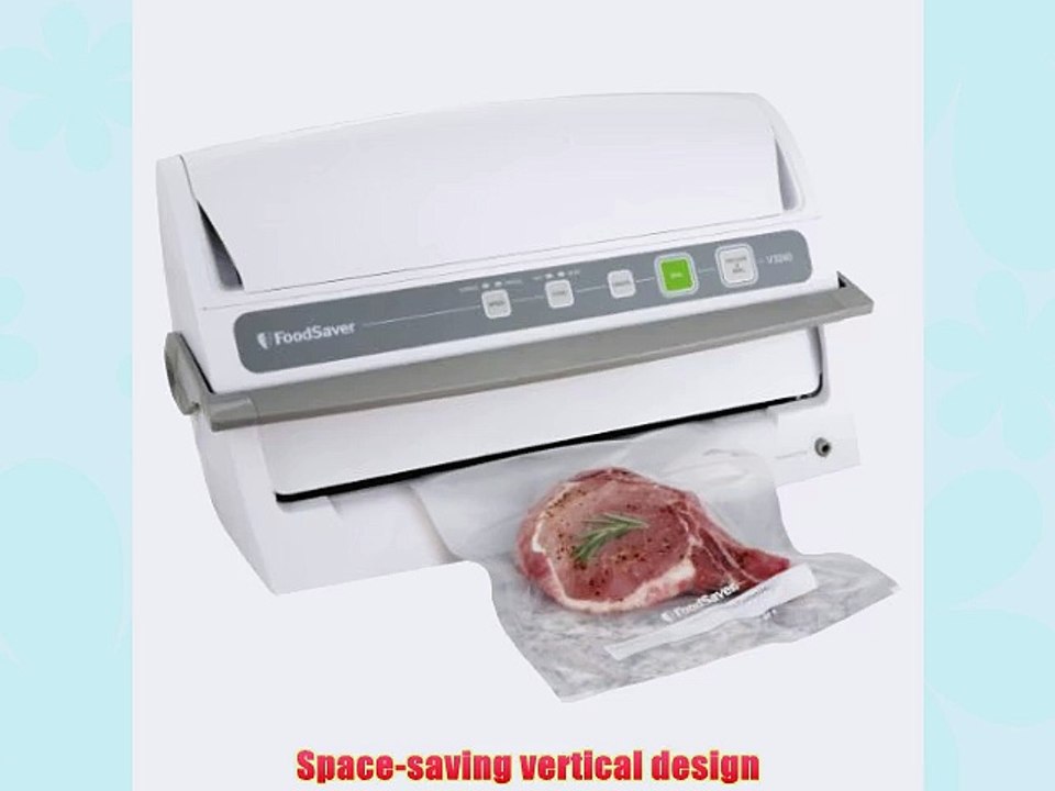 FoodSaver V3240 Vacuum Sealing System video Dailymotion