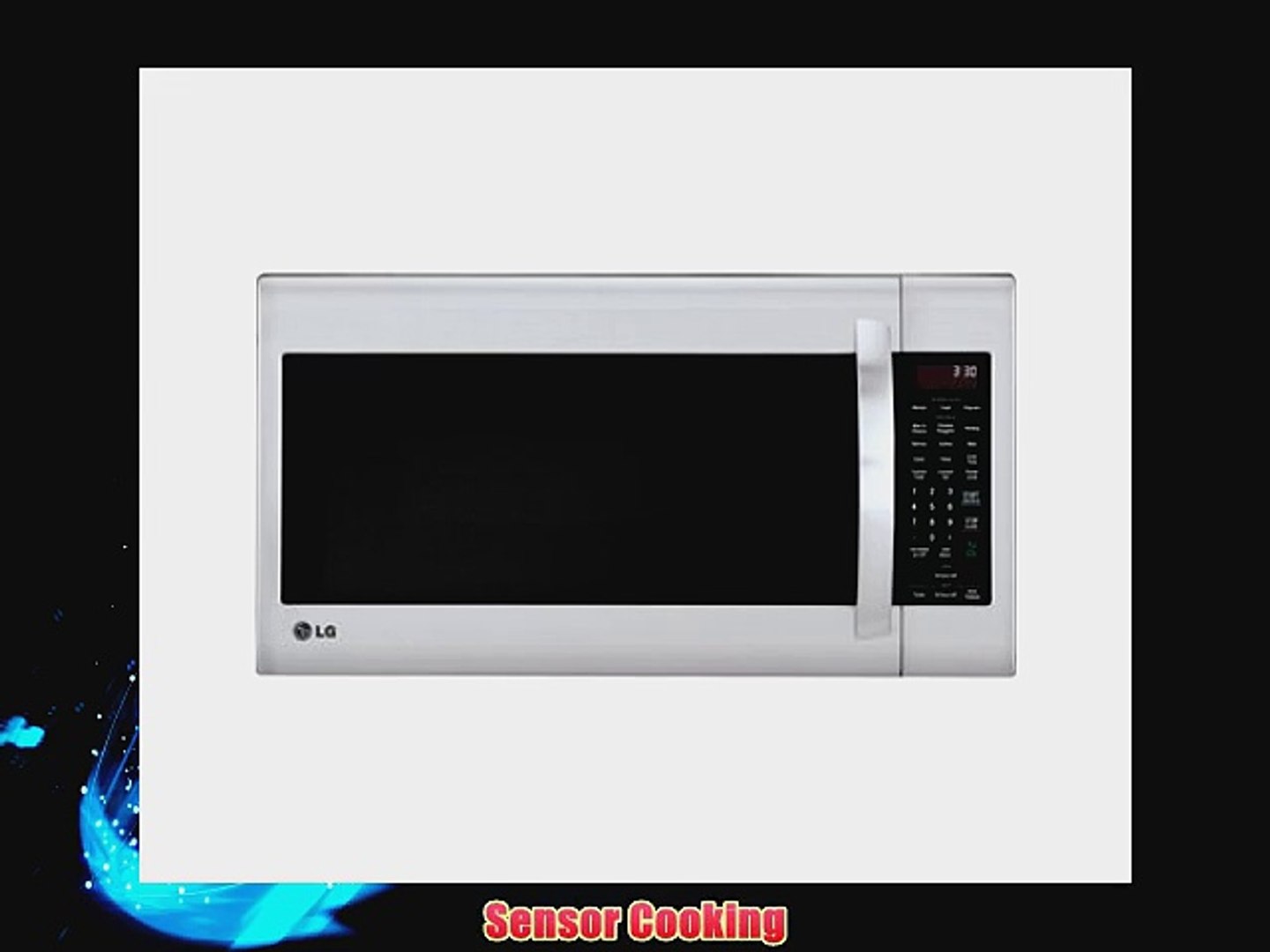LG LMV2031ST 2.0 Cubic Feet Over The Range Microwave Oven Stainless Steel