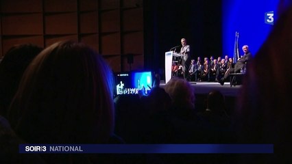 Nicolas Sarkozy en campagne à Marseille à l'approche des départementales