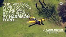 Harrison Ford Crash-Lands His Plane Onto A Golf Course