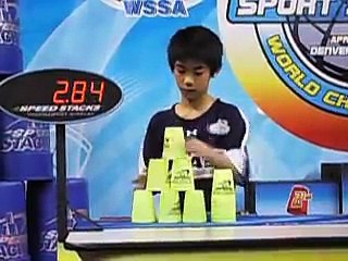 2008 WSSA World Sport Stacking Championships Footage 5