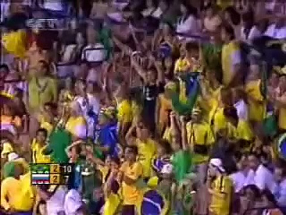 BRAZIL VS RUSSIA SEMIFINALS ATHENS 2004 VOLLEYBALL 5TH SET