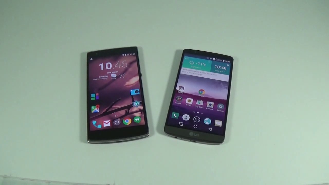 OnePlus One VS LG G3