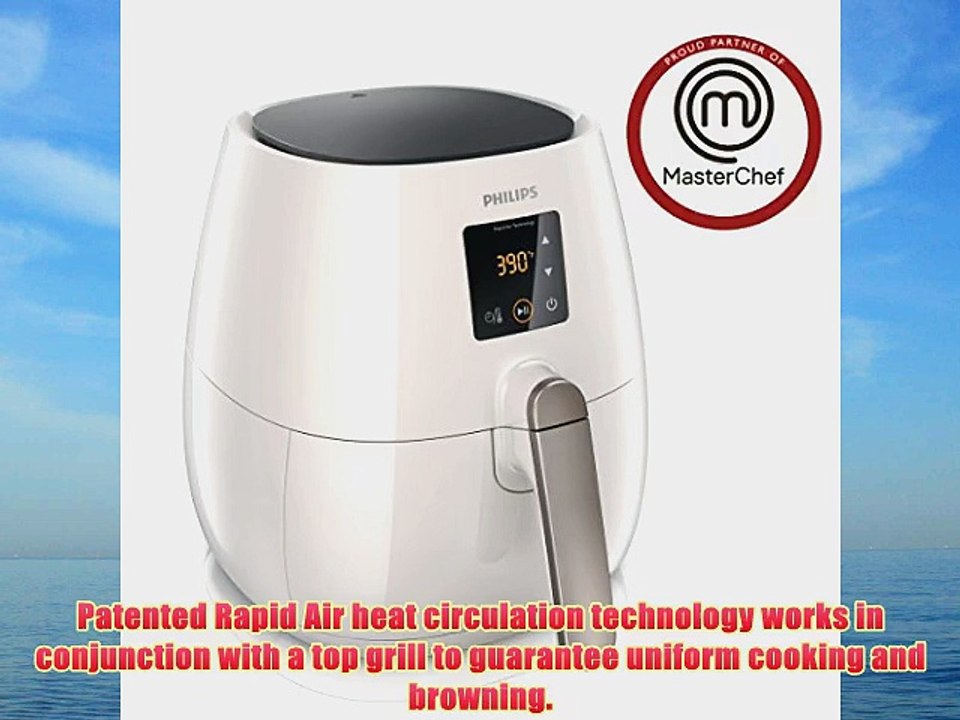 Philips HD9230/56 Digital AirFryer with Rapid Air Technology White