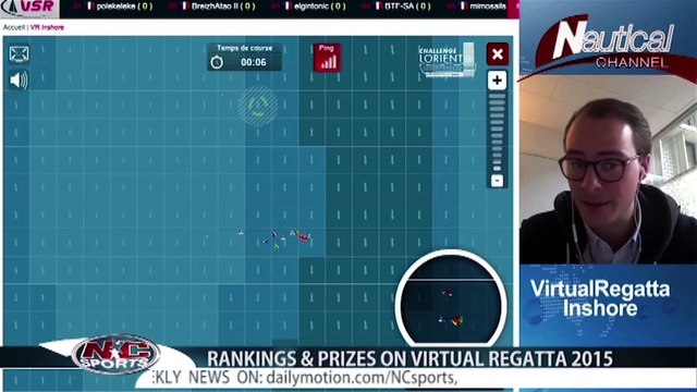 VR NcSports on air Nautical Channel - Mr Le Directeur de VirtualRegatta