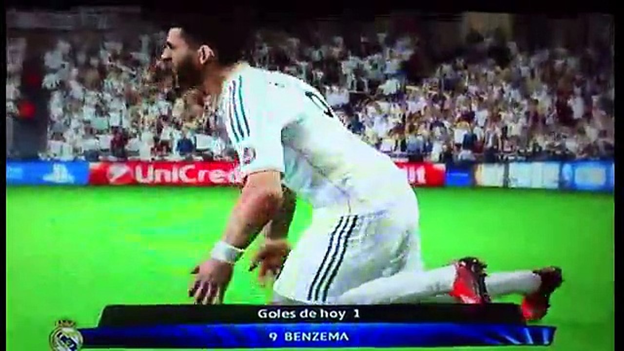 goles del clásico real Madrid vs Barcelona en la Champions League