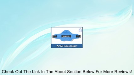 AquaJogger Active Water Exercise Buoyancy Belt Review