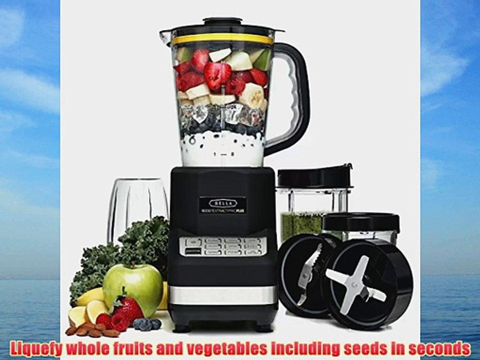 BELLA 14285 Rocket Extract Pro Plus Multi-Functional Blender Black