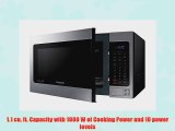 Samsung Counter Top Microwave 1.1 Cubic Feet Stainless Steel