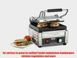 Waring Commercial WPG150 Compact Italian-Style Panini Grill 120-volt