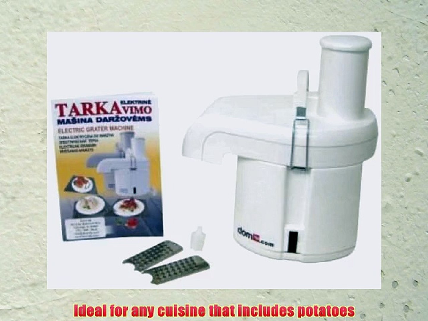 Electric Grater Potatoes