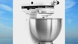 KitchenAid KSM75WH 4.5-Qt. Classic Plus Stand Mixer - White