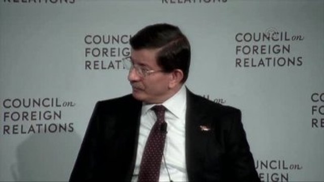 Başbakan Davutoğlu Düşünce Kuruluşu Cfr'nin Kurumsal Konferansına Şeref Konuğu Olarak Katıldı (2) -...