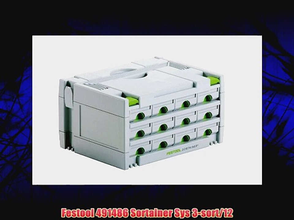 Festool 491486 Sortainer Sys 3-sort/12
