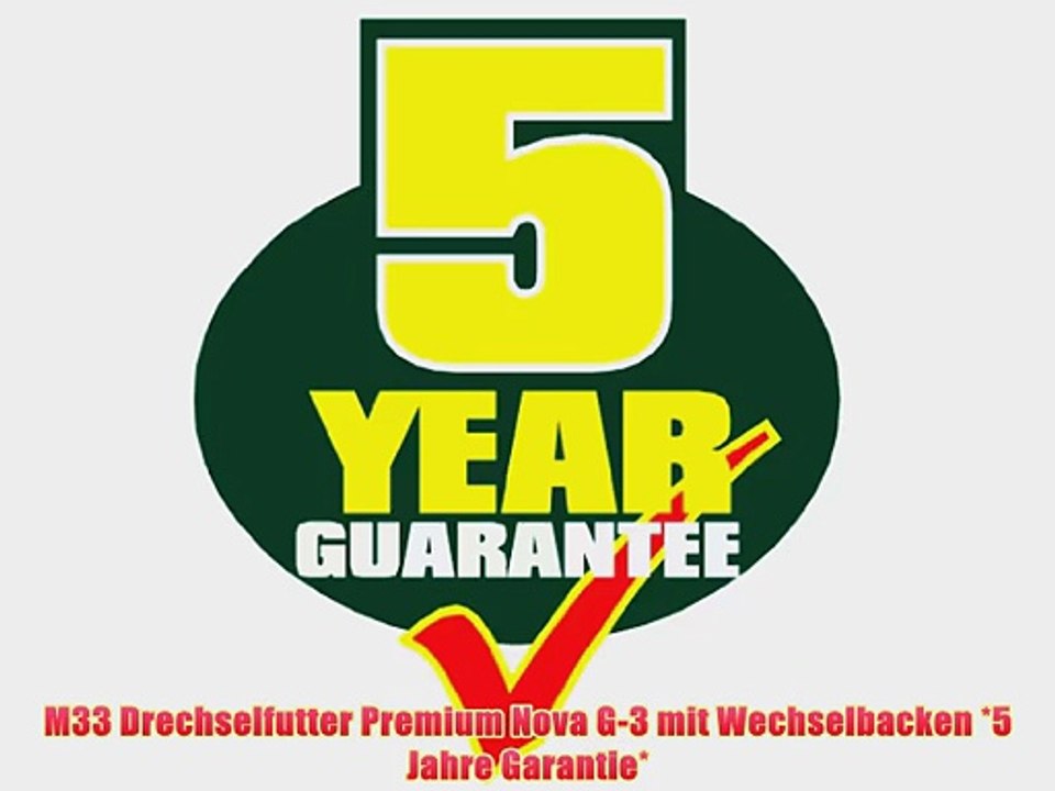 M33 Drechselfutter Premium Nova G-3 mit Wechselbacken *5 Jahre Garantie*