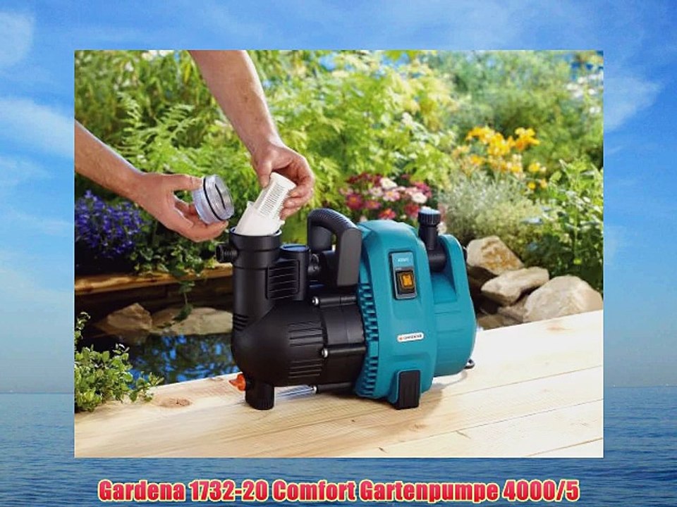Gardena 1732-20 Comfort Gartenpumpe 4000/5