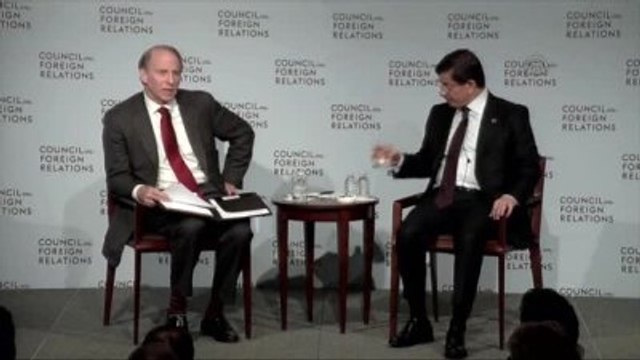 Başbakan Davutoğlu Düşünce Kuruluşu Cfr'nin Kurumsal Konferansına Şeref Konuğu Olarak Katıldı (3) -...