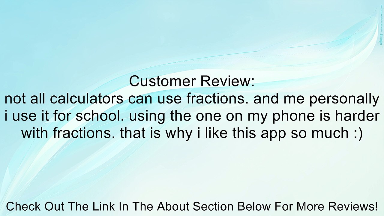 Fraction Calculator Review